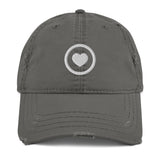 The Live the Love Logo Distressed Dad Hat