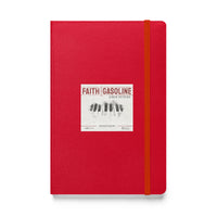 Faith and Gasoline Piano Version Hardcover bound notebook