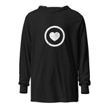 The Live the Love Logo Hooded long-sleeve tee