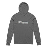 The Faith and Gasoline Piano Version Hooded long-sleeve tee