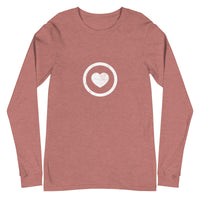 The Live the Love Logo Unisex Long Sleeve Tee