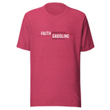 The Faith and Gasoline Piano Version Unisex t-shirt