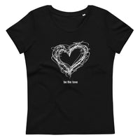 The Be the Love Women's fitted eco tee