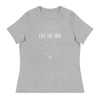 The Live the Love Lyric Women's Relaxed T-Shirt