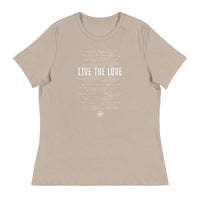 The Live the Love Lyric Women's Relaxed T-Shirt