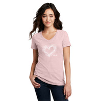 2021 Be The Love Women's Perfect Blend V-Neck T Shirt