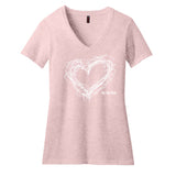 2021 Be The Love Women's Perfect Blend V-Neck T Shirt