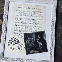 The Hymns Project CD + Framed Hymn Print & Handwritten Lyrics