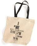 "Me" Canvas Tote Bag - Backstage Collection (Limited Edition)