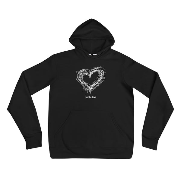 Unisex Heart Be the Love Super Soft Hoodie