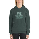 We Worship Together 2023 Tour Unisex hoodie
