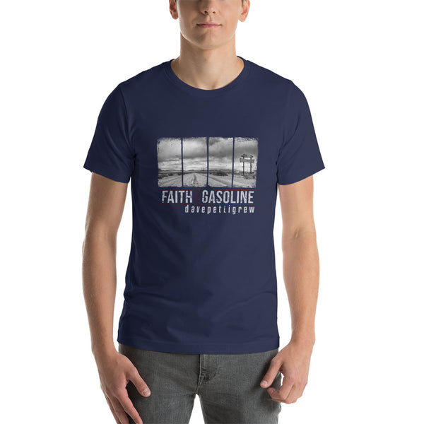 Faith and Gasoline Album Cover - Short-Sleeve Unisex T-Shirt