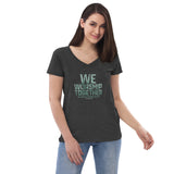 We Worship Together Tour 2023 Women’s recycled v-neck t-shirt